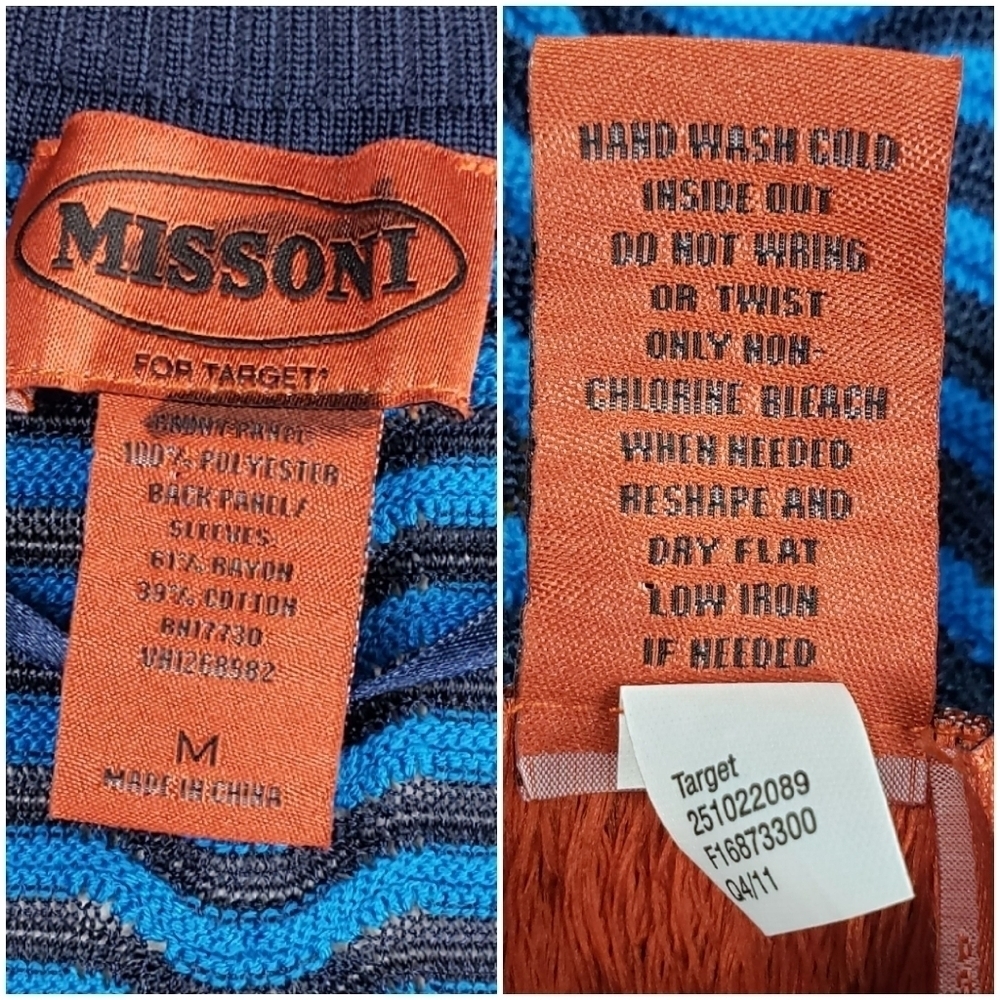 Missoni for Target V Neck Mixed Media Sweater - Picture 13 of 13
